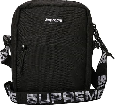 fake supreme shoulder bag ss18|supreme shoulder bag dimensions.